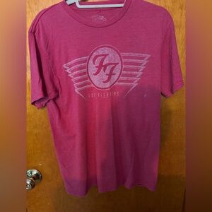 Men's Red Graphic T-Shirt